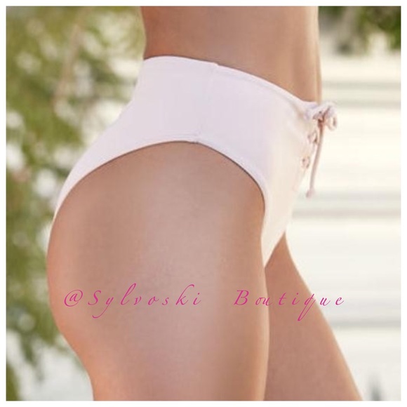 🔥LA Hearts Lace-Up High Waisted NWT - Picture 2 of 4